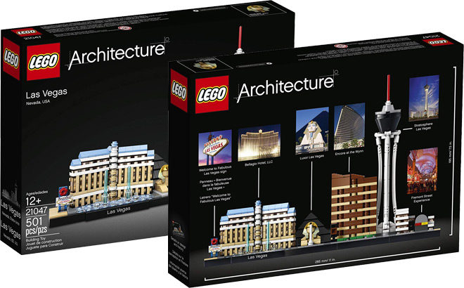 LEGO Architecture Las Vegas Building Kit JUST $31.99 + FREE Shipping (Regularly $40)