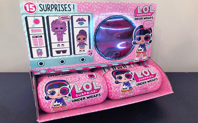 Amazon: L.O.L. Surprise Under Wraps Dolls for Just $13.88 - In Stock Now!