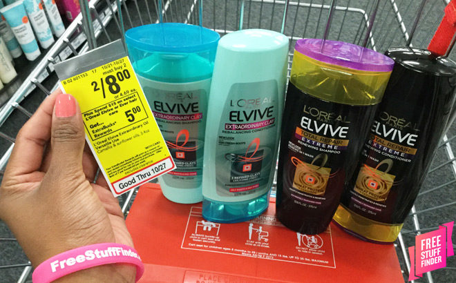 CVS: L’Oreal Elvive Shampoo or Conditioner JUST $1.25 (Reg $5.29)