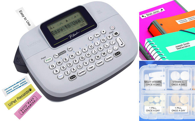 Brother Handy Label Maker ONLY $14.99 (Regularly $50)