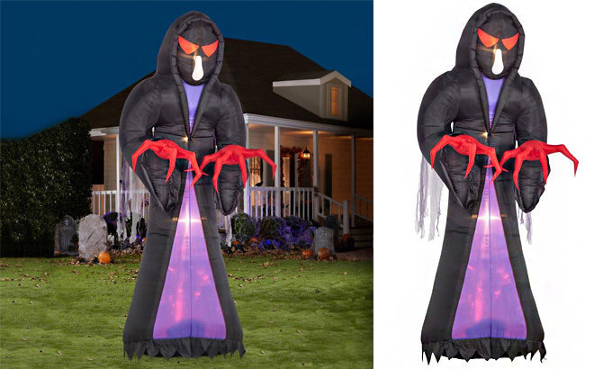 Lighted Reaper Halloween Inflatable JUST $99 (Reg $200) + FREE Shipping at Lowe's