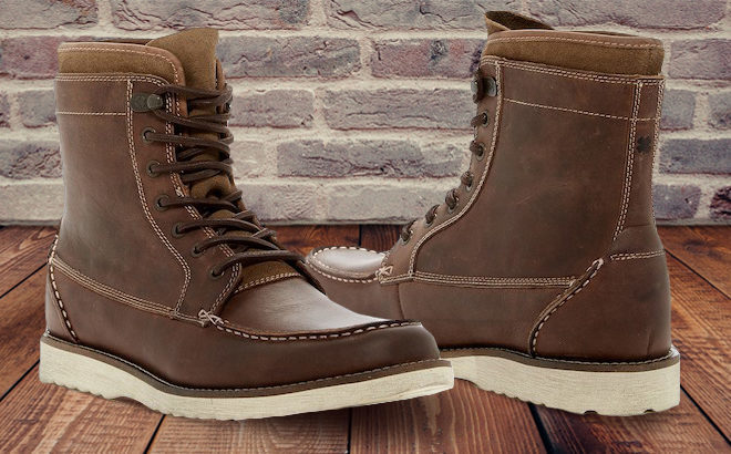 Lucky Brand Munford Work Boots JUST $55 (Regularly $140) - That's 61% Off!