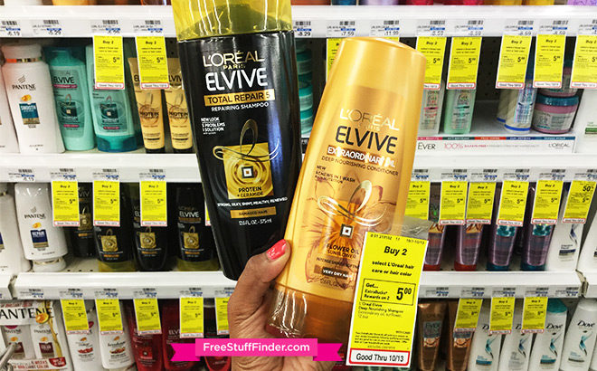 L’Oreal Elvive Shampoo or Conditioner for JUST 99¢ at CVS (Regularly $5)