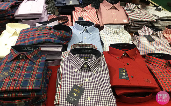 Macy's: Up to 80% Off Men’s Dress Shirts - Starting at ONLY $7.96!