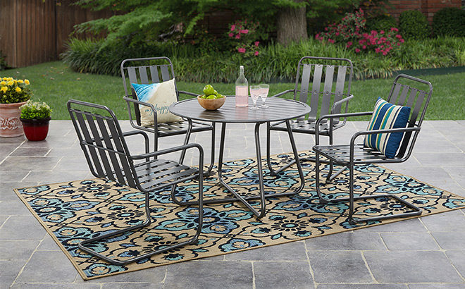 Mainstays 5-Piece Dining Set Only $129.77 + FREE Shipping at Walmart (Regularly $299)
