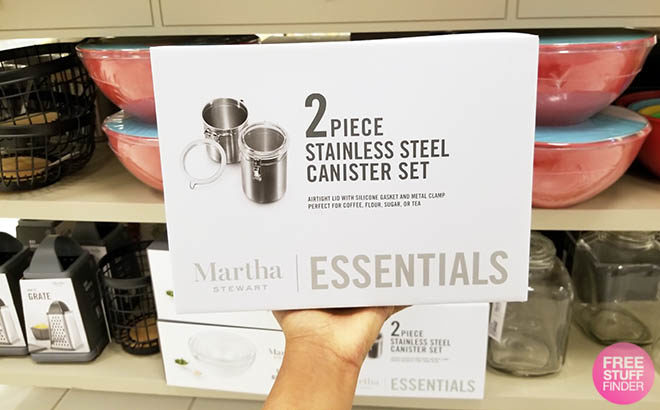 Martha Stewart Canisters, Colander & Utensil Set JUST $6.66 Each at Macy's (Reg $20)