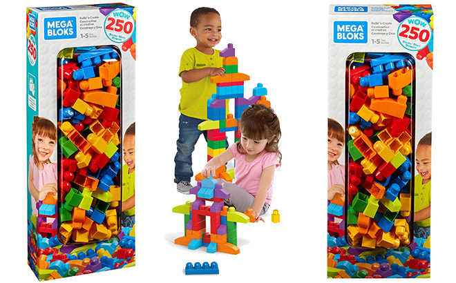 Mega Blocks Build ‘N Create 250-Piece Block Set Only $20 + FREE Pickup (Reg $50)