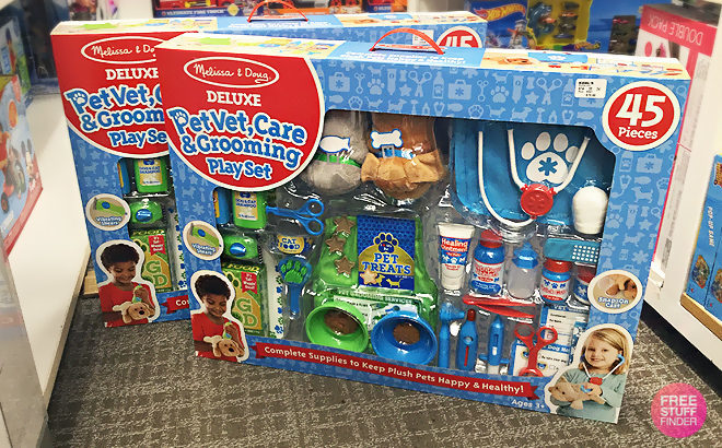 Kohl's: Melissa & Doug Vet Play Set ONLY $55 (Reg $80) + FREE Shipping ($10 Kohl's Cash)