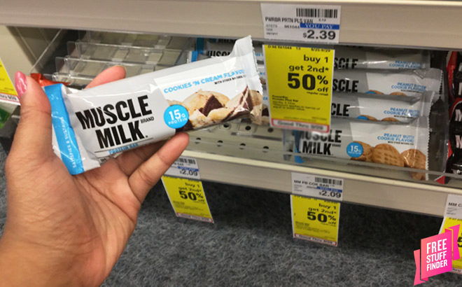 *HOT* Muscle Milk Protein Bars ONLY 65¢ at CVS (Print Coupon Now!)