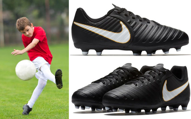 Nike Jr Tiempo Rio Kids Soccer Cleats for ONLY $7 at Kohl's (Regularly $35)