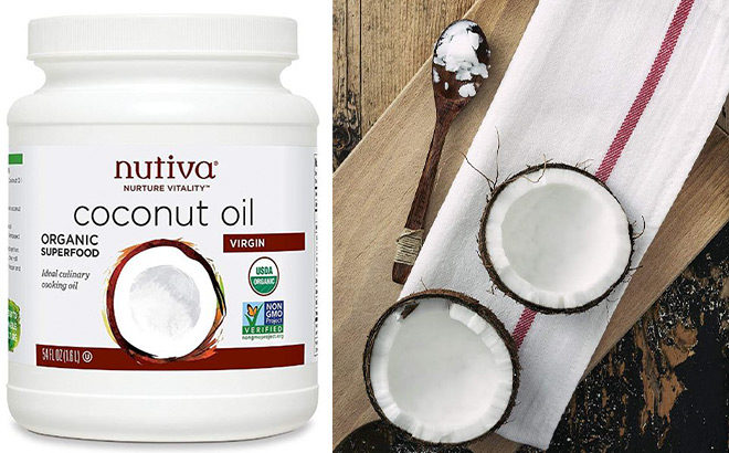 Amazon: Nutiva Organic Coconut Oil 2-Pack Only $29.98 + FREE Shipping - Reg $40
