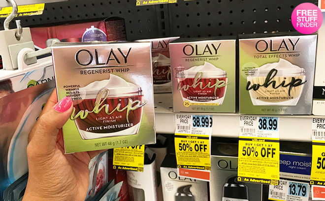 *HOT* Olay Regenerist Whip Moisturizer for Only $7.62 at Rite Aid (Regularly $39)