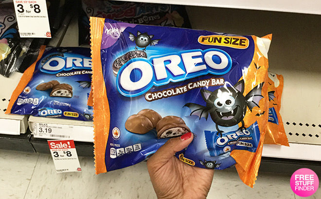 Oreo Milka Fun Size Candy Bag ONLY 89¢ at Target (Reg $3.19) - Just Use Your Phone!