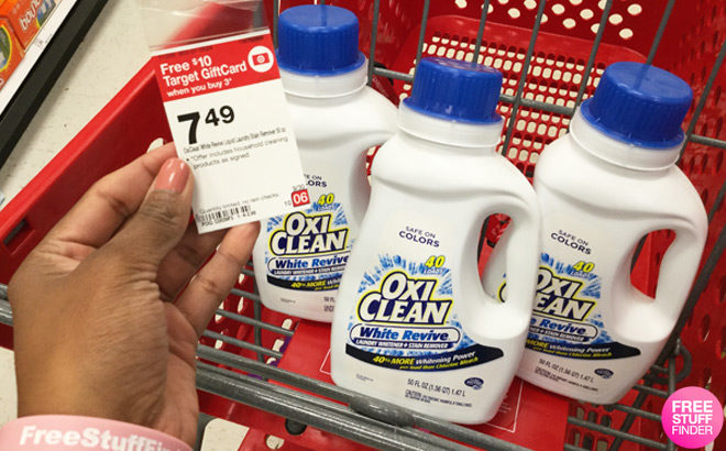 OxiClean White Revive Laundry Detergent JUST $3.82 at Target (Regularly $7.49)