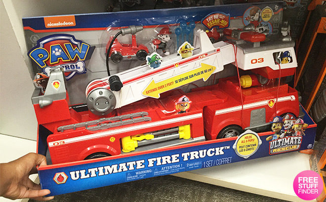 Paw Patrol Rescue Fire Truck Only $49.98 + FREE Shipping + $10 Kohl's Cash