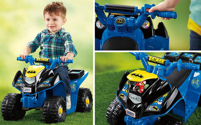 Amazon: Power Wheels Batman Lil' Quad Just $49.99 + FREE Shipping (Reg $95)