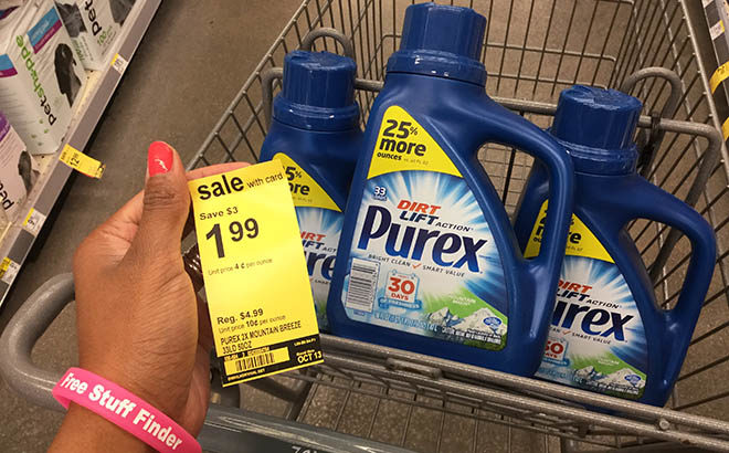 *HOT* Purex Liquid Laundry Detergent for ONLY 99¢ at Walgreens (Regularly $5)