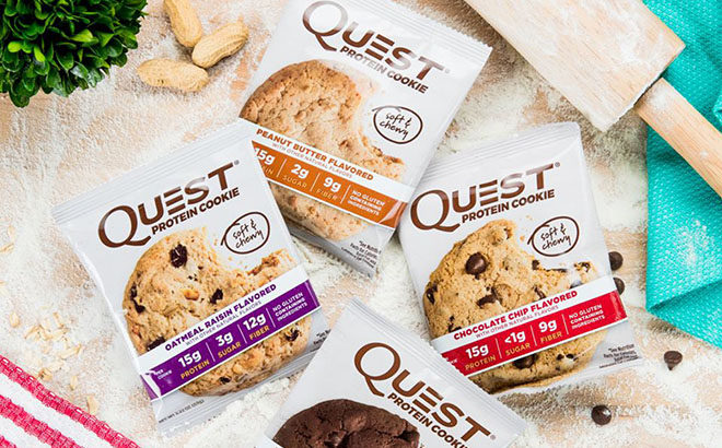 Quest Protein Cookies 12-Count Boxes for ONLY $10 Each (Reg $25) - 83¢ per Cookie!