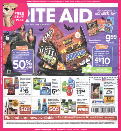 *HOT* Rite Aid Ad Preview (Week 10/21 – 10/27)