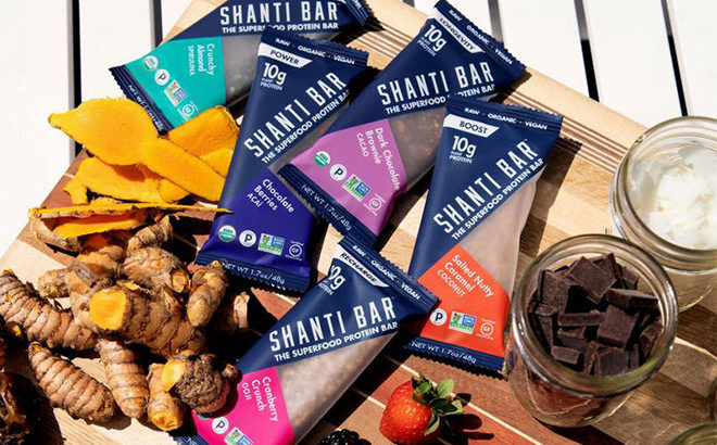 FREE Sample of Shanti Bar Organic Superfood Protein Bar