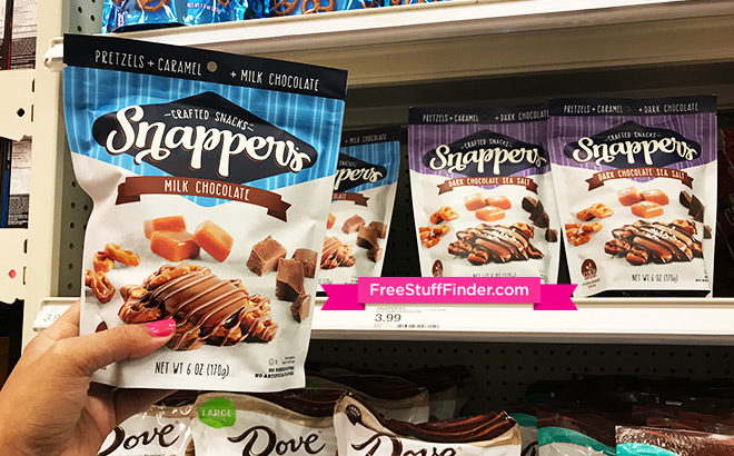50% Off Snappers Chocolate at Target - Just Use Your Phone!