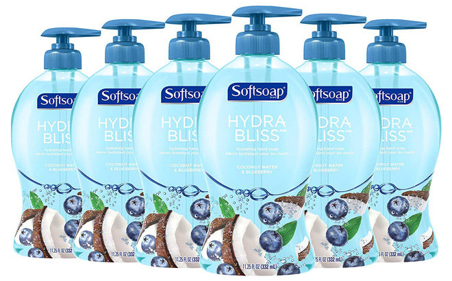 Amazon: Softsoap Hydra Bliss 6-Pack Hand Soap JUST $7.76 + FREE Shipping (Stock Up!)