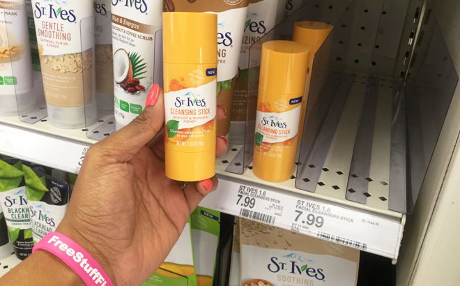 St. Ives Facial Cleansing Sticks Just $2.49 at Target (Regularly $8) - No Coupons Needed!