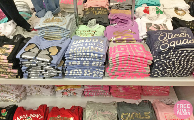 The Children's Place Toddler Girls Tees From JUST $2.85 + FREE Shipping (Reg $9.50)