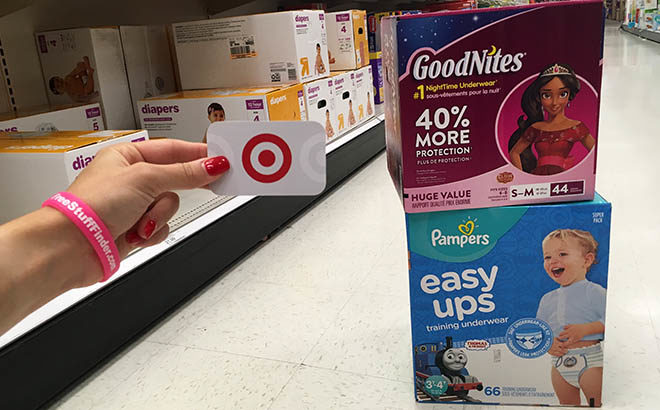 Pampers Easy-Ups & GoodNites Underwear ONLY $13.99 at Target (Regularly $25)