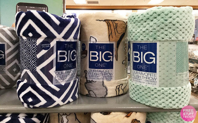 Kohl's: Big One Super Soft Plush Throws Only $15.99 Each + FREE Pickup (Reg $40)