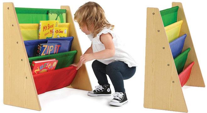 Tot Tutors Kids Book Rack Storage Bookshelf ONLY $22.99 at Walmart.com