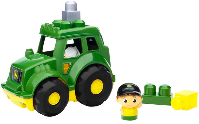Mega Bloks John Deere Tractor Toy ONLY $3.99 + FREE Pickup at Walmart.com