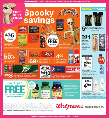 *HOT* Walgreens Ad Preview (Week 10/21 – 10/27)