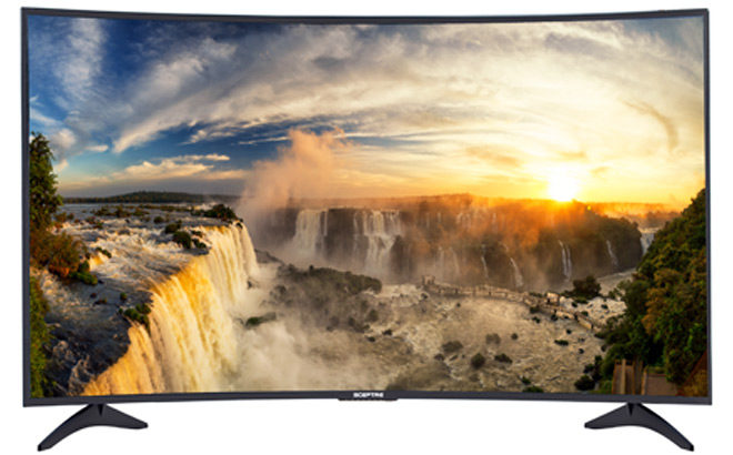Sceptre HD 4K Curved LED TV Just $419.99 + FREE Shipping (Regularly $600)