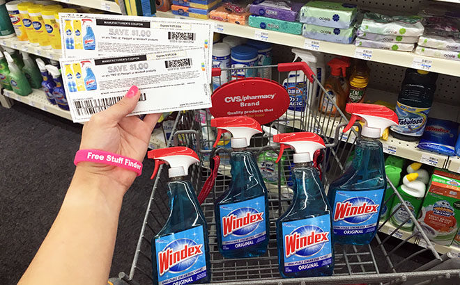 *HOT* Windex Window Cleaners JUST $1 Each at CVS (Regularly $4.89) - Stock Up!