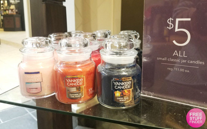 Yankee Candle: Small Classic Jar Candles JUST $5 (Regularly $11) – Over 50% Off!