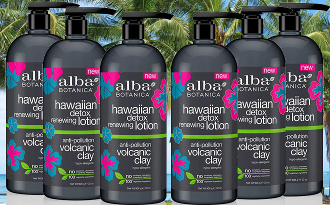 SIX Alba Botanica Lotions ONLY $9.32 + FREE Shipping at Amazon (JUST $1.56 Each!)
