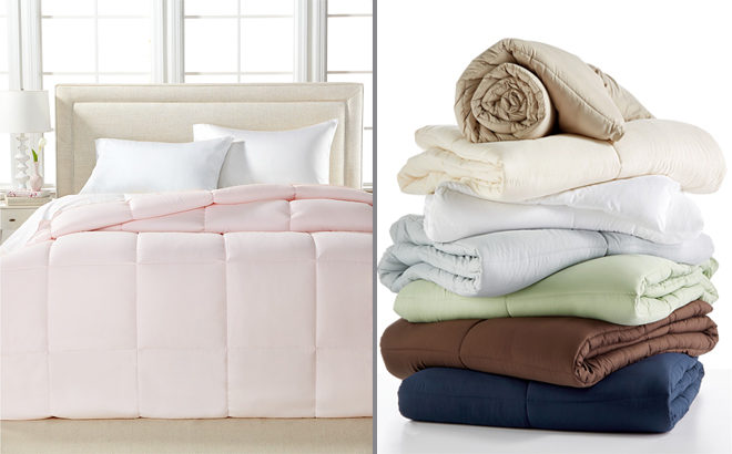 Macy’s: 80% Off Down Alternative Comforters - Starting at JUST $21.99 (Reg $110)