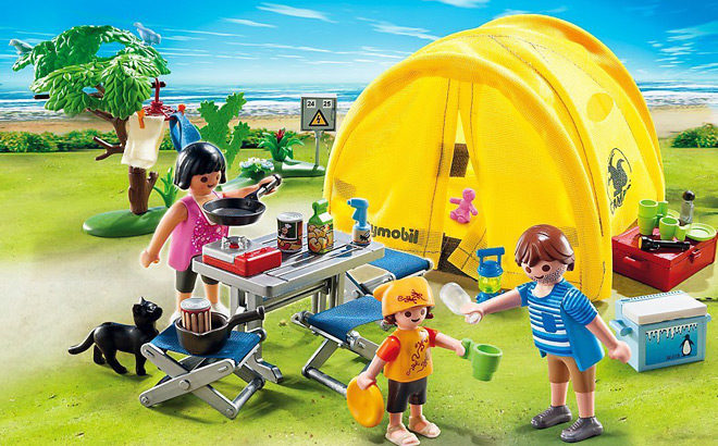 Amazon: Playmobil Family Camping Trip Set JUST $9.95 (Regularly $18)