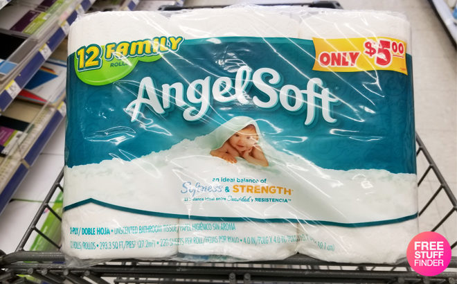 Angel Soft Toilet Paper 12-Ct Pack Only $4 at Walgreens – JUST 33¢ per Roll (PRINT NOW!)