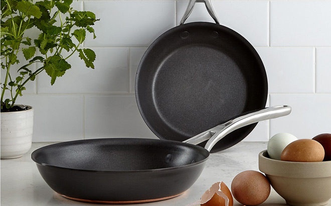 Macy's: Anolon Copper Skillet Set Just $27.99 + FREE Pickup (Regularly $180) & More