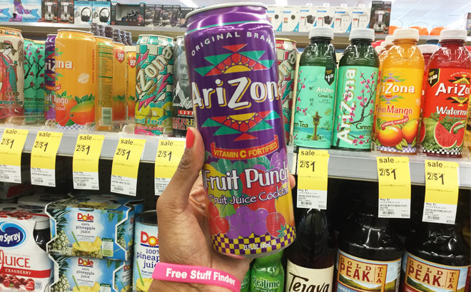 Arizona Teas or Drinks JUST 50¢ (Reg $1) at Walgreens - No Coupons Needed!