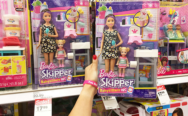 Barbie Skipper Babysitter Doll Set Only $16.19 at Target (Reg $21) - Just Your Phone!