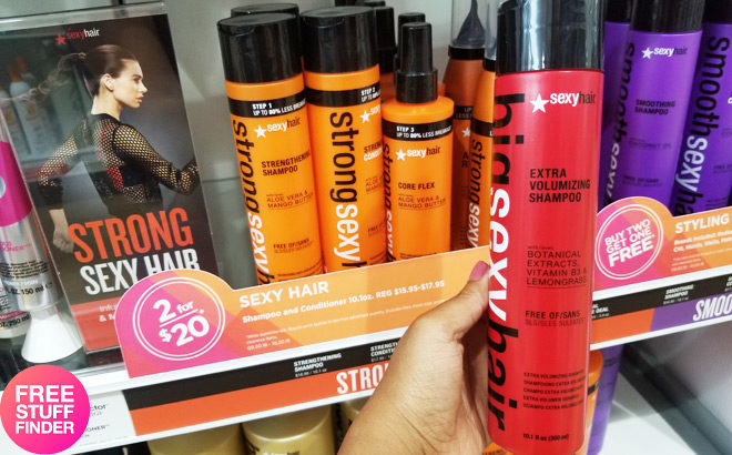 Sexy Hair Shampoo & Conditioner 2 for $20 at Ulta (Regularly $18 Each)