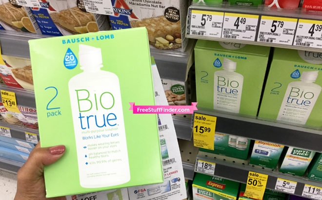 Biotrue Solution Twin-Pack JUST $8.99 at Walgreens (Regularly $20)