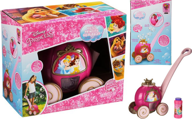 Disney Princess Royal Princess Go Bubbles Set Just $18.39 at Walmart (Regularly $38)
