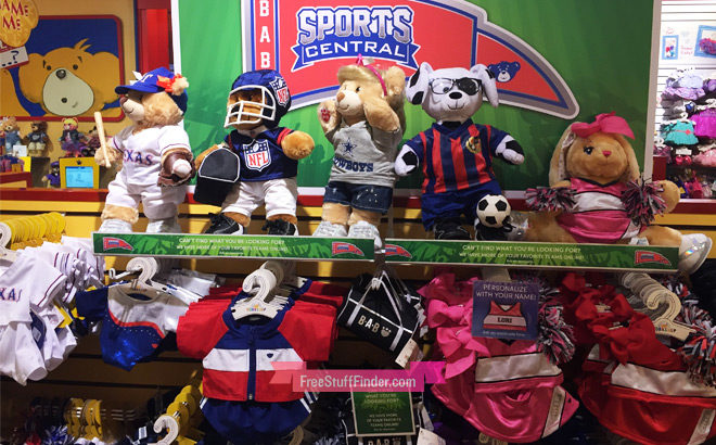 Build-A-Bear: Up to 50% Off Sports Flash Sale - Deals From Just $10 (Ends Tonight!)