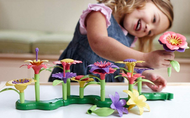Green Toys Build-a-Bouquet Stacking Set Just $13.65 (Regularly $30) - BEST Price!