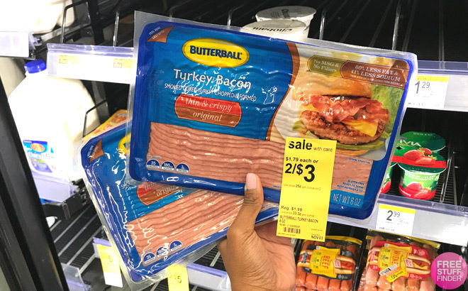 Butterball Turkey Bacon ONLY 95¢ Each at Walgreens (Reg $2) - Print Now!