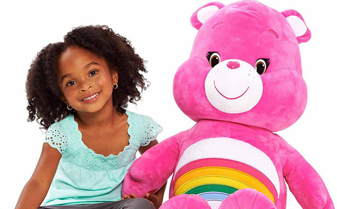 Cheer Bear Care Bear Jumbo Plush ONLY $9 (Regularly $20) at Walmart Online